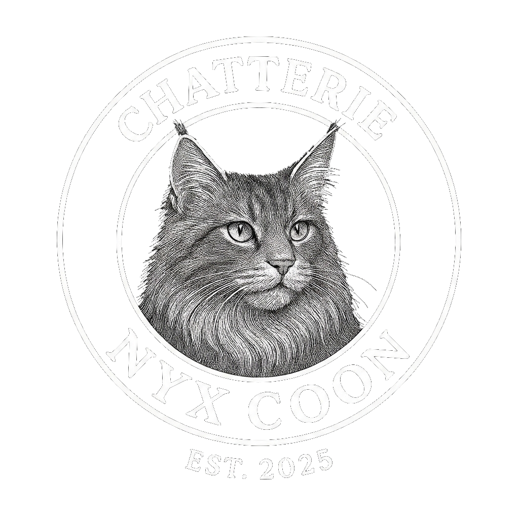 Nyx European Maine Coon Logo